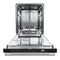 Pozzo 24-Inch Built-In Tall Tub Top Control Dishwasher, , 49 dBA, ENERGY STAR Certified