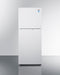24" Wide Top Mount Refrigerator-Freezer with Icemaker