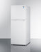 24" Wide Top Mount Refrigerator-Freezer with Icemaker