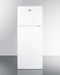 24" Wide Top Mount Refrigerator-Freezer With Icemaker
