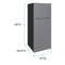 Avanti Frost-Free Top Freezer Refrigerator, 14.3 cu. ft. Capacity