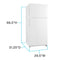 Avanti Frost-Free Apartment Size Refrigerator, 18.0 cu. ft.