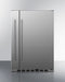 Shallow Depth 24" Wide Built-In All-Refrigerator With Slide-Out Storage Compartment
