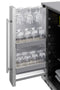 Shallow Depth 24" Wide Built-In All-Refrigerator With Slide-Out Storage Compartment