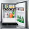 24" Wide Built-In All-Refrigerator