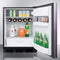 24" Wide All-Refrigerator, ADA Compliant (Panel Not Included)