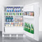 24" Wide All-Refrigerator, ADA Compliant