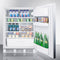 24" Wide All-Refrigerator, ADA Compliant