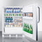 24" Wide All-Refrigerator, ADA Compliant
