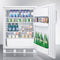 24" Wide Built-In All-Refrigerator, ADA Compliant