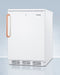 24" Wide All-Refrigerator with Antimicrobial Pure Copper Handle