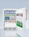 24" Wide All-Refrigerator with Antimicrobial Pure Copper Handle