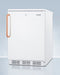 24" Wide All-Refrigerator with Antimicrobial Pure Copper Handle