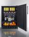 24" Wide All-Refrigerator, ADA Compliant
