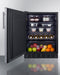 24" Wide All-Refrigerator, ADA Compliant
