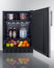 24" Wide All-Refrigerator, ADA Compliant