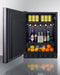 24" Wide All-Refrigerator, ADA Compliant (Panel Not Included)