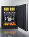 24" Wide All-Refrigerator, ADA Compliant (Panel Not Included)