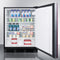 24" Wide Built-In All-Refrigerator, ADA Compliant (Panel Not Included)
