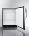 24" Wide Built-In All-Refrigerator, ADA Compliant, with Speed Rail