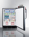 24" Wide Built-In All-Refrigerator, ADA Compliant, with Speed Rail