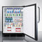 24" Wide All-Refrigerator, ADA Compliant