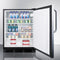 24" Wide All-Refrigerator, ADA Compliant