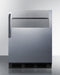 24" Wide All-Refrigerator with Speed Rail