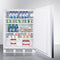 24" Wide Built-In All-Refrigerator, ADA Compliant