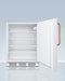24" Wide Built-In All-Refrigerator with Antimicrobial Pure Copper Handle, ADA Compliant