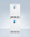 24" Wide All-Refrigerator/All-Freezer Combination