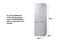 24" Wide Wide Bottom Mount Refrigerator-Freezer