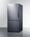 31" Wide Bottom Freezer Refrigerator with Icemaker