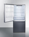 31" Wide Bottom Freezer Refrigerator with Icemaker