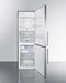 24" Wide Bottom Freezer Refrigerator with Icemaker