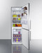 24" Wide Bottom Freezer Refrigerator with Icemaker