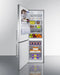 24" Wide Bottom Freezer Refrigerator