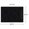 30" Electric Cooktop