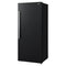 Maderno 28-Inch Convertible Freezer/Refrigerator in with Antique Brass Handle, 13.6 cu.ft. Right Swing
