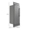 Maderno 28-Inch Built-In Convertible Refrigerator, 13.6 cu.ft, Left Swing, Decorative Grill, ENERGY STAR Certified