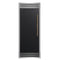 Maderno 28" Built-In Convertible Refrigerator in , 13.6 cu.ft. Left Swing with Decorative Grill - 32" Wide