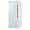 Maderno 28" Built-In Convertible Refrigerator in , 13.6 cu.ft. Left Swing with Decorative Grill - 32" Wide