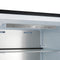 Maderno 28-Inch Built-In Convertible Refrigerator in with Antique Brass Handle, 13.6 cu.ft. Right Swing with Decorative Grill - 32-Inch Wide