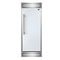 Maderno 28-Inch Built-In Convertible Refrigerator in with Antique Brass Handle, 13.6 cu.ft. Right Swing with Decorative Grill - 32-Inch Wide