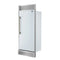 Maderno 28-Inch Built-In Convertible Refrigerator in White with Antique Brass Handle, 13.6 cu.ft. Right Swing with Decorative Trim - 32-Inch Wide