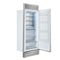 Maderno 28-Inch Built-In Convertible Refrigerator in White with Antique Brass Handle, 13.6 cu.ft. Right Swing with Decorative Trim - 32-Inch Wide