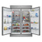 Maderno 2-28-Inch Wide Convertible Refrigerator/Freezer, Decorative Trim, 27.2 cu.ft, 84-Inch High, ENERGY STAR Certified