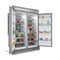 Maderno 2-28-Inch Wide Convertible Refrigerator/Freezer, Decorative Trim, 27.2 cu.ft, 84-Inch High, ENERGY STAR Certified