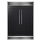 Maderno 2-28-Inch Wide Convertible Refrigerator/Freezer in , Decorative Trim Grill, 27.2 cu.ft, 84-Inch High, ENERGY STAR Certified