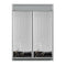 Maderno 2-28-Inch Wide Convertible Refrigerator/Freezer in , Decorative Trim Grill, 27.2 cu.ft, 84-Inch High, ENERGY STAR Certified